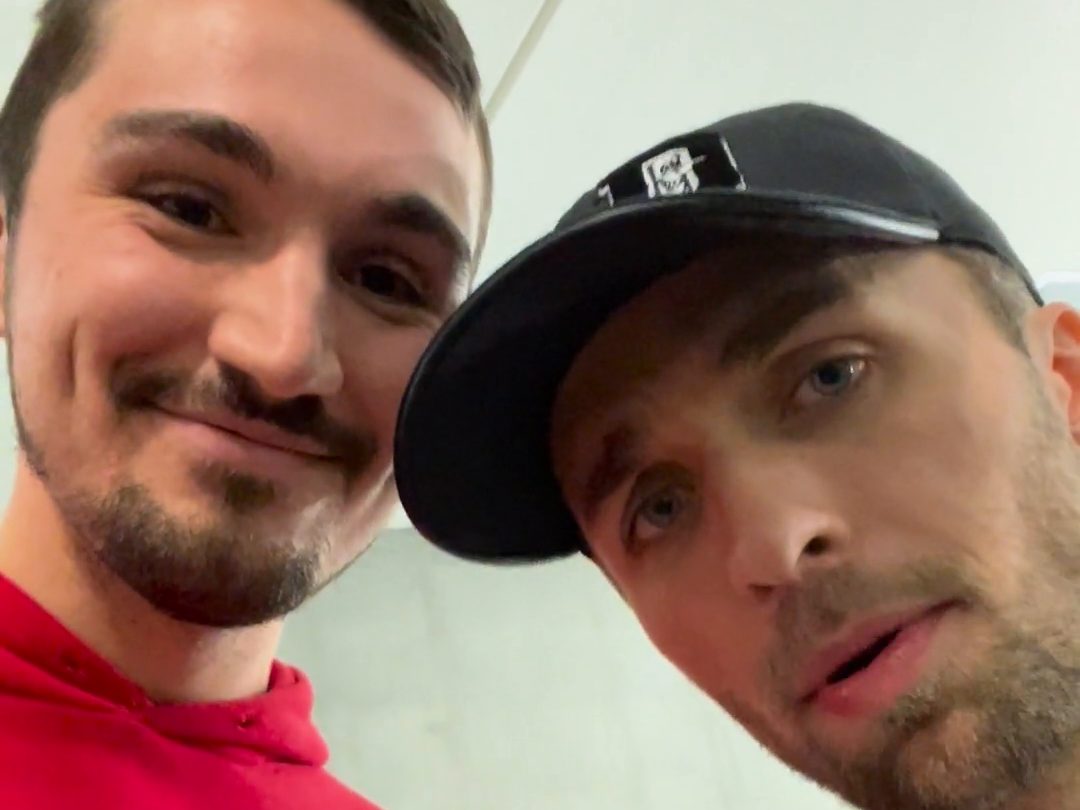 Lucas Brasier avec Squeezie